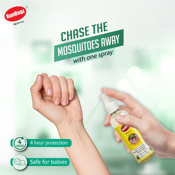Natural Mosquito Repellent Body Spray