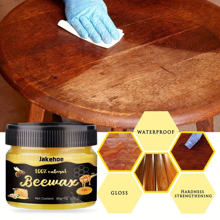 Gleam & Glow: Beeswax Furniture Care Set for a Pristine Home